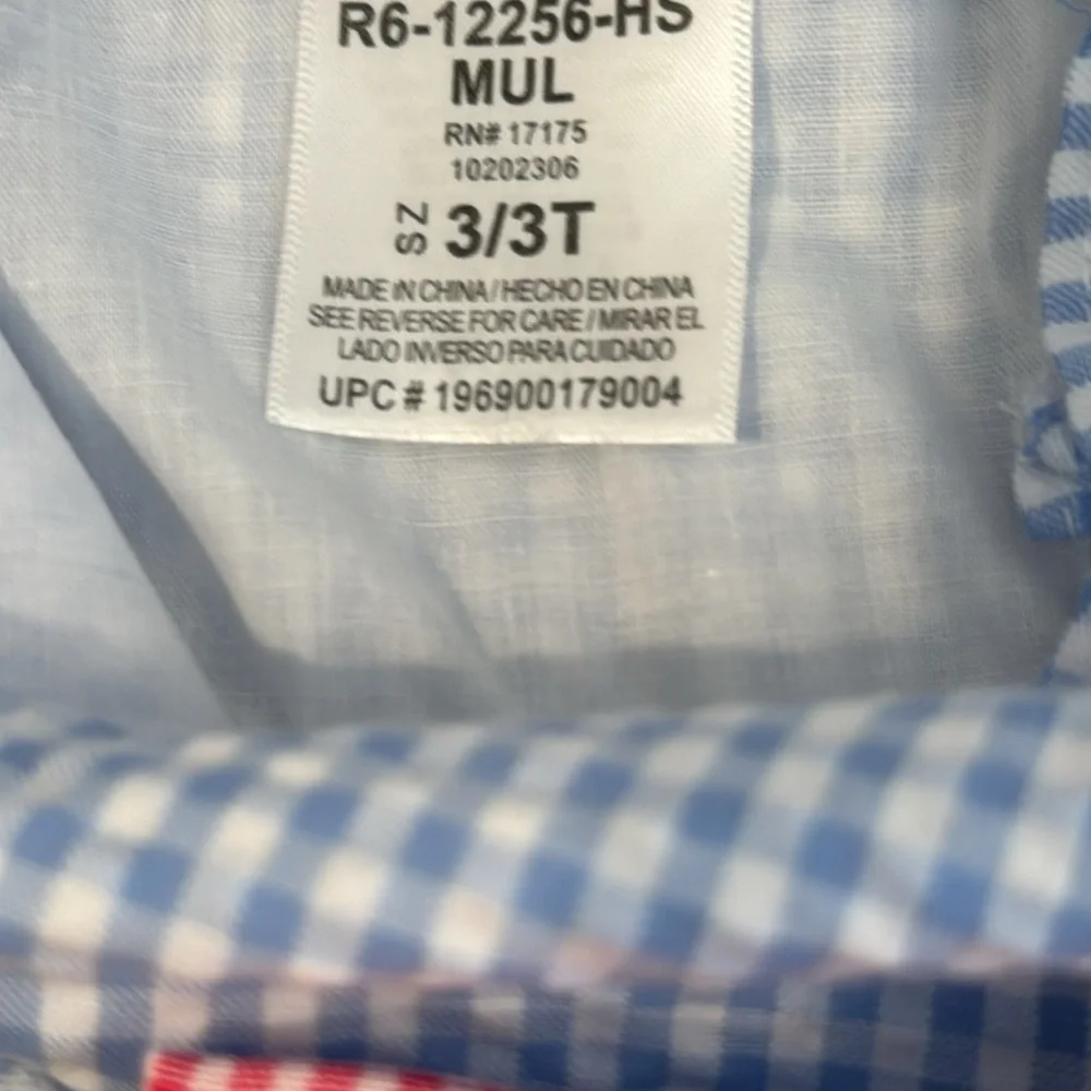 Bonnie Jean Flutter Sleeves Mixed Print Dress with Matching Hat. 3T - Picture 9 of 12